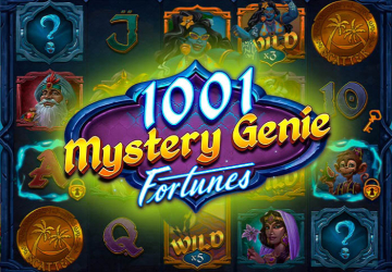Игра 1001 Mystery Genie Fortunes в Кактус казино